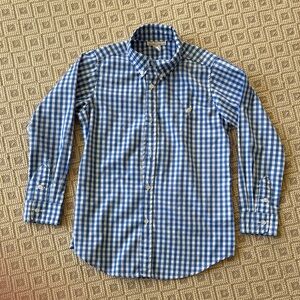 The Beaufort Bonnet Company Blue and White Checkered Shirt